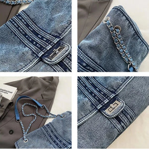 Ginevra™ - Luxury Trendy Denim Schoudertas